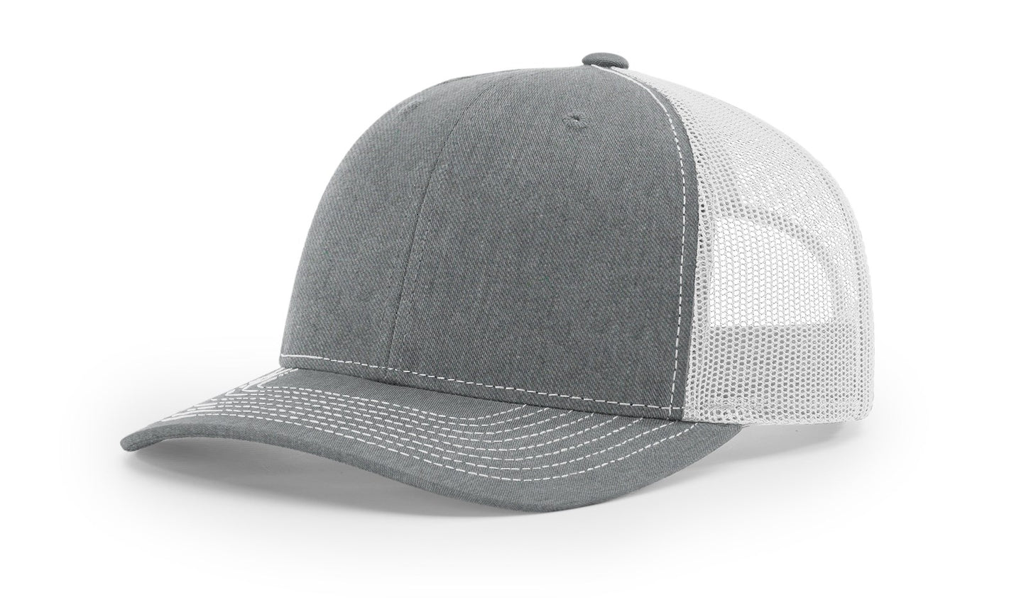 Custom Richardson 112 Genuine Leather Patch Hat