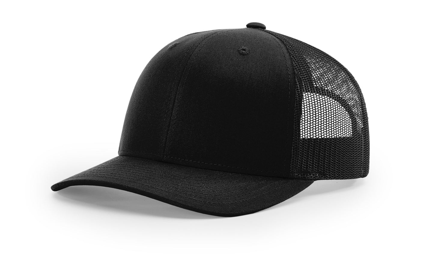 Custom Richardson 112 Genuine Leather Patch Hat