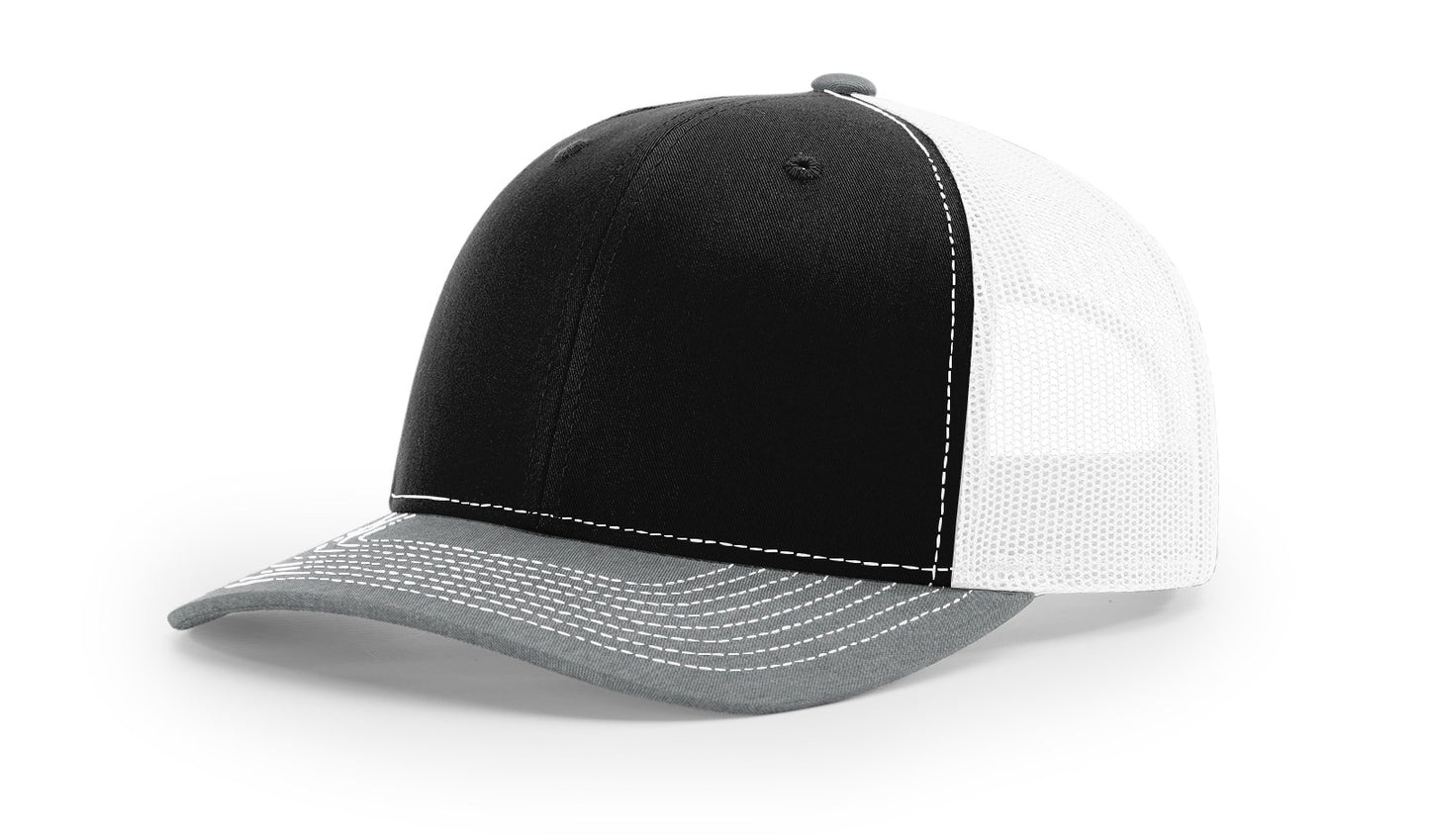 Custom Richardson 112 Genuine Leather Patch Hat