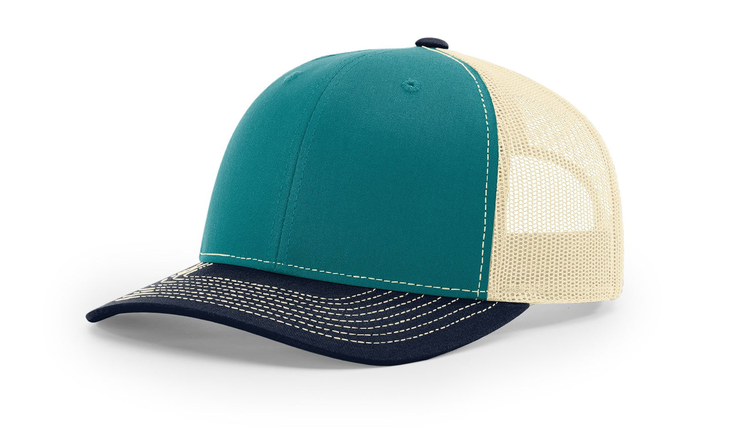 Custom Richardson 112 Genuine Leather Patch Hat