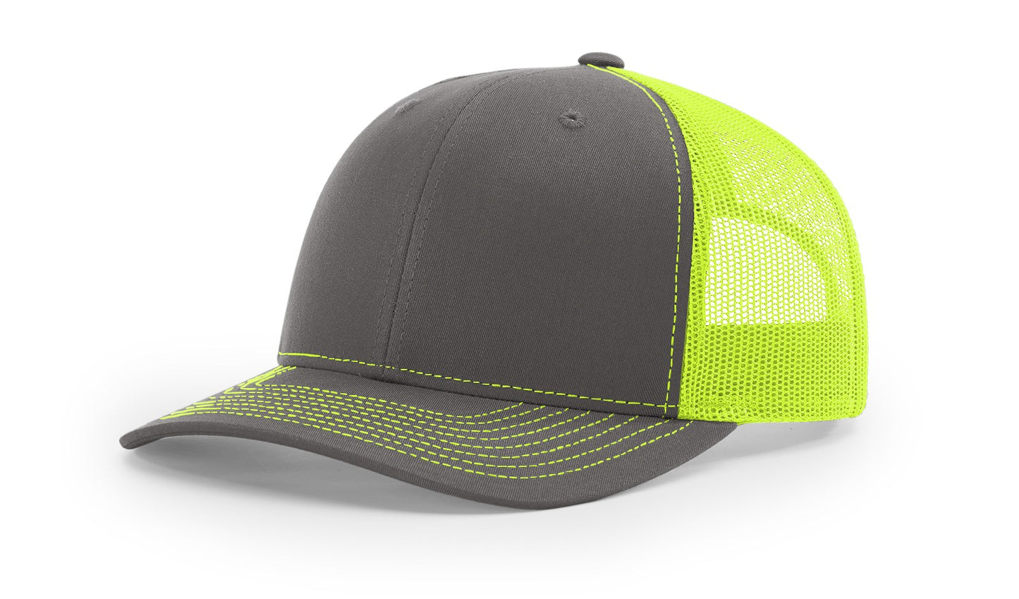 Custom Richardson 112 Genuine Leather Patch Hat