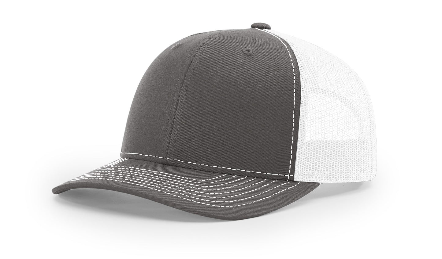 Custom Richardson 112 Genuine Leather Patch Hat