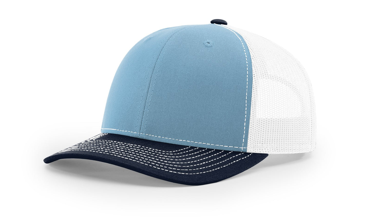 Custom Richardson 112 Genuine Leather Patch Hat