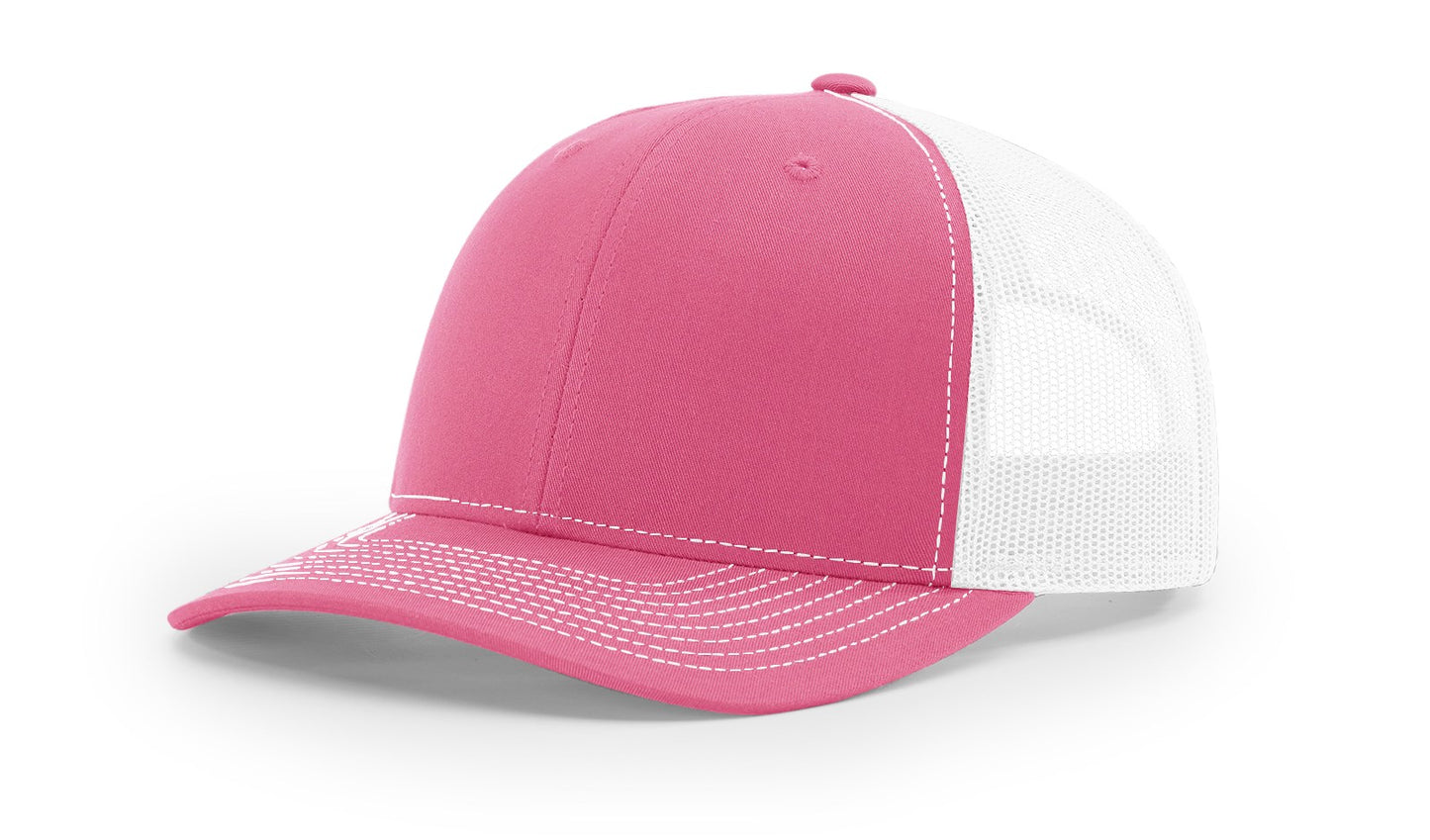 Custom Richardson 112 Genuine Leather Patch Hat